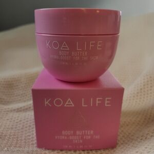 KOA LIFE Body Butter Hydra-Boost‎ For The Skin 4.06fl oz Vegan Cruelty Free